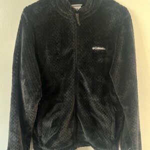 Women’s Columbia Black Fleece Jacket XL